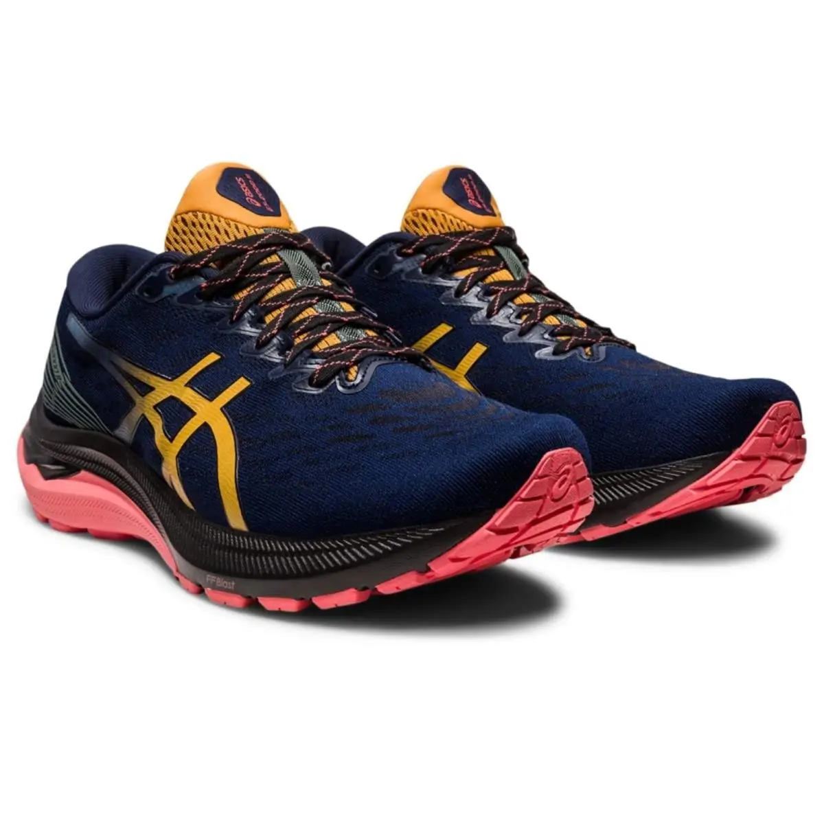 Asics GT-2000 11 Trail Women`s Running Shoes Nature Bathing/papaya 9.5 M