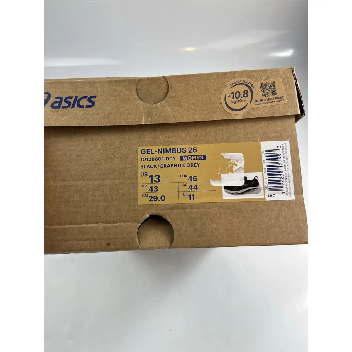 Asics shoes - ASICS GEL-Nimbus 26 - Black 3