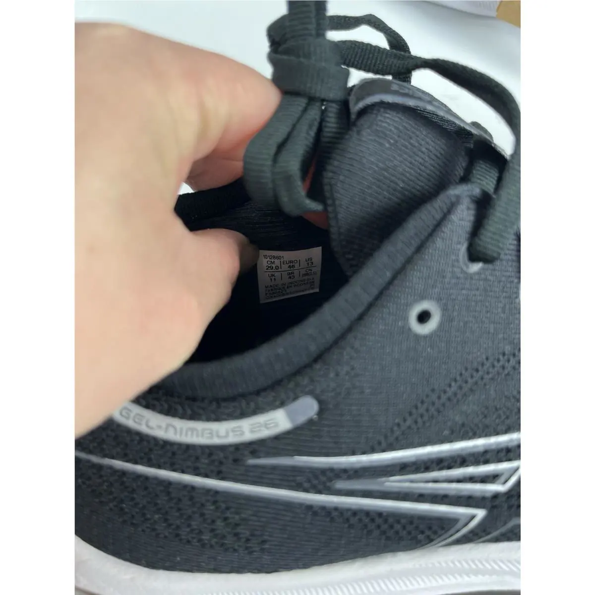 Asics shoes - ASICS GEL-Nimbus 26 - Black 6