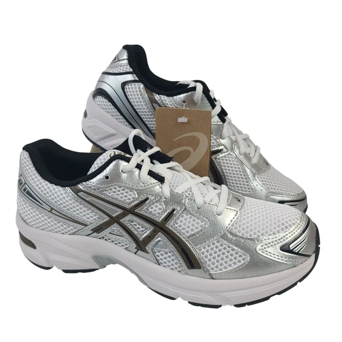 Asics Gel-1130 GS Kids Running Shoes White/clay Canyon Size 7