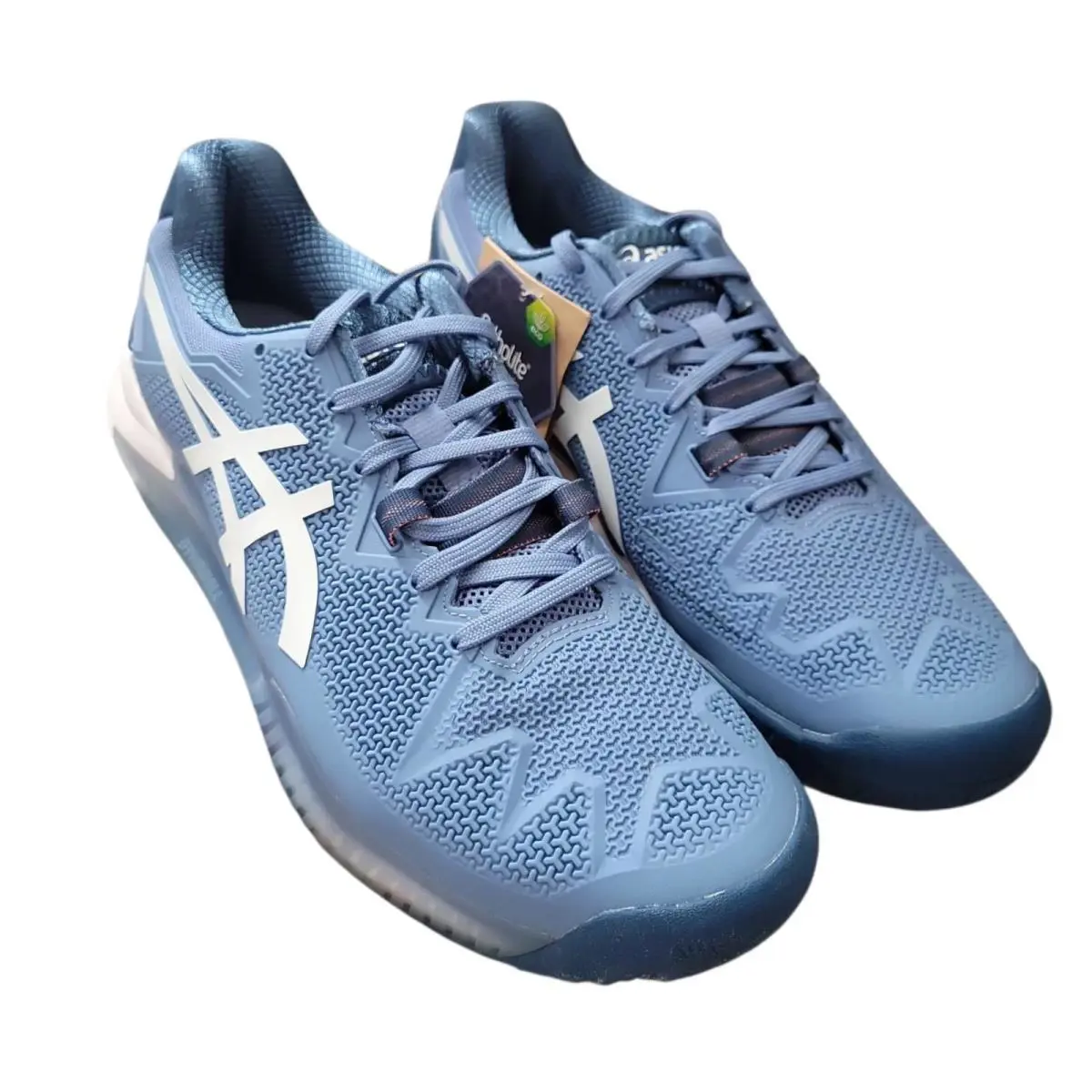 Asics shoes - ASICS Gel-Resolution 8 - 1041A113-404 - Blue Harmony/White 1
