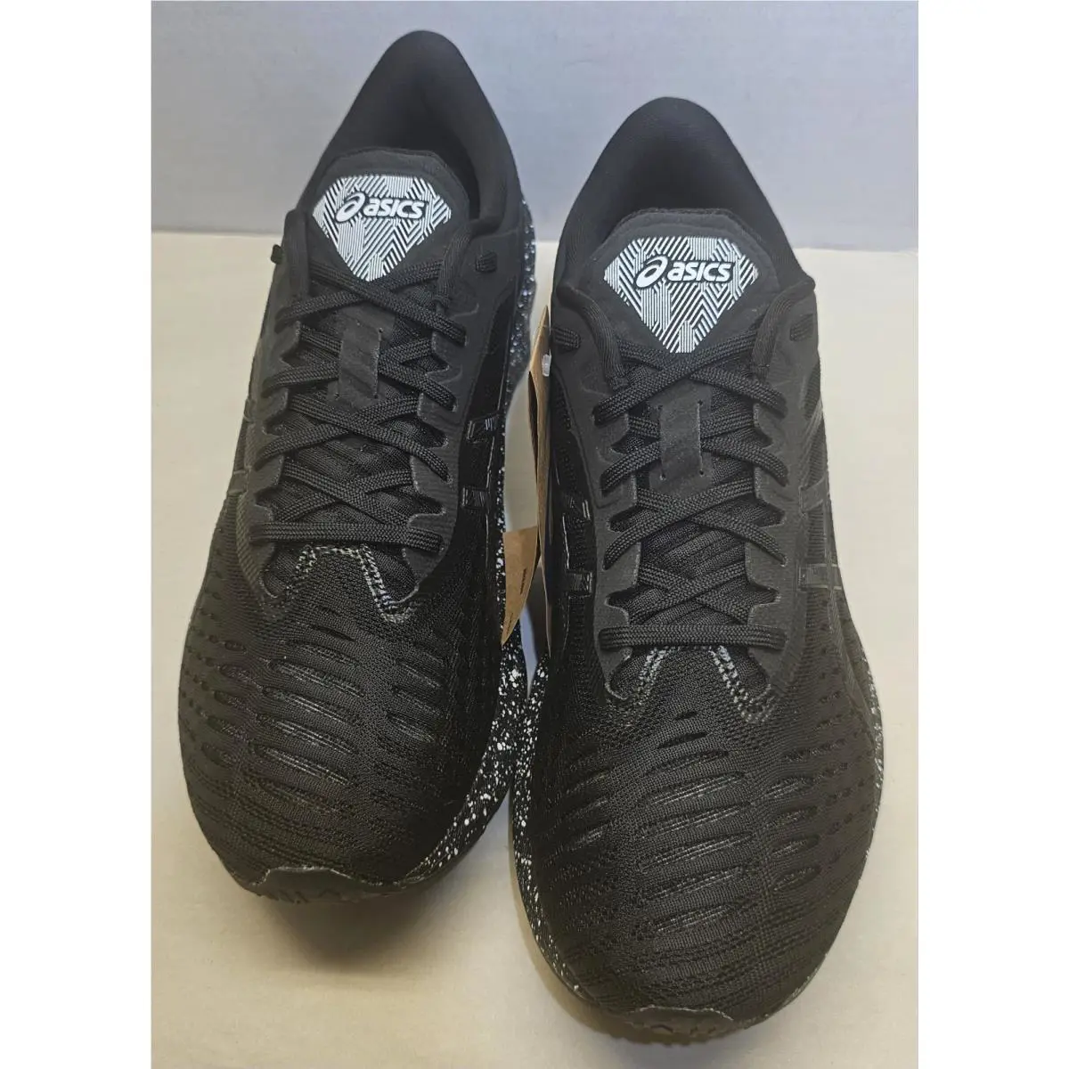 Asics shoes - 1012A987-001 - 1012A987-001 - Black/Black/White Speckled Mid Sole 18
