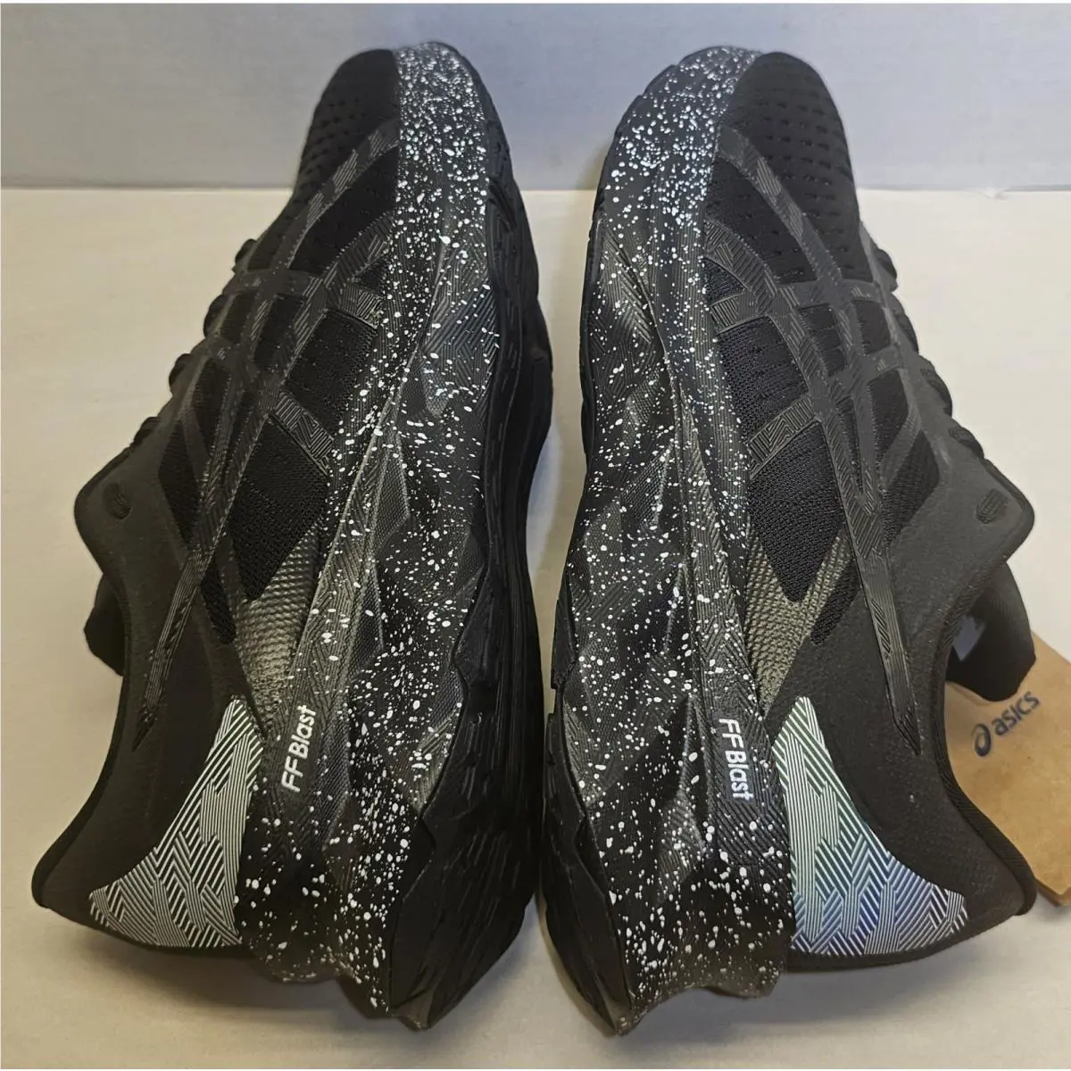 Asics shoes - 1012A987-001 - 1012A987-001 - Black/Black/White Speckled Mid Sole 17