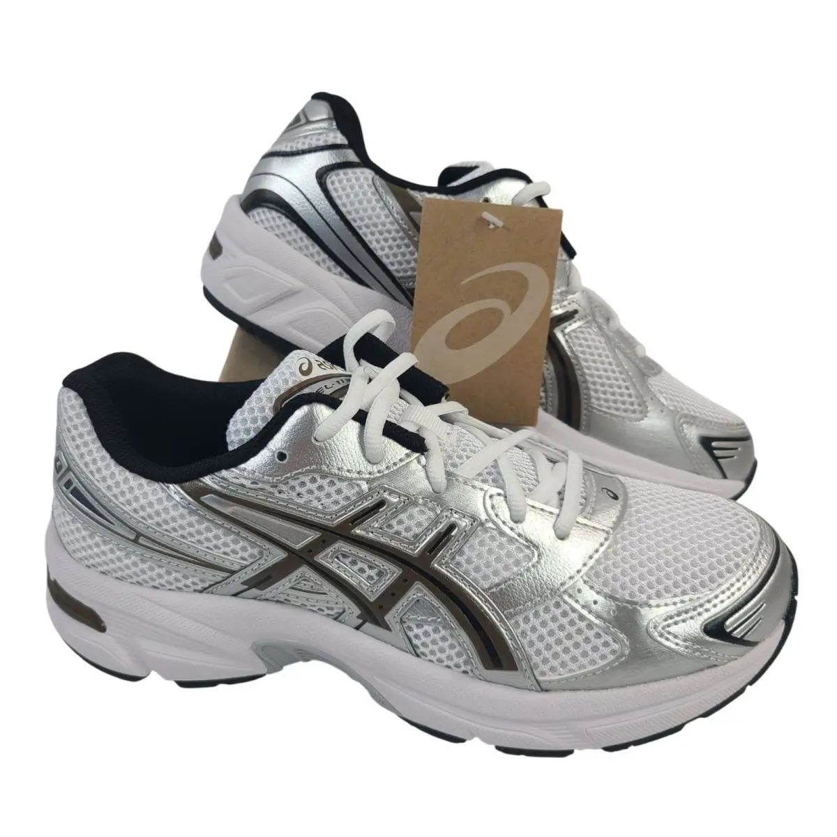 Asics Gel-1130 GS Kids Running Shoes White/clay Canyon Size 6.5