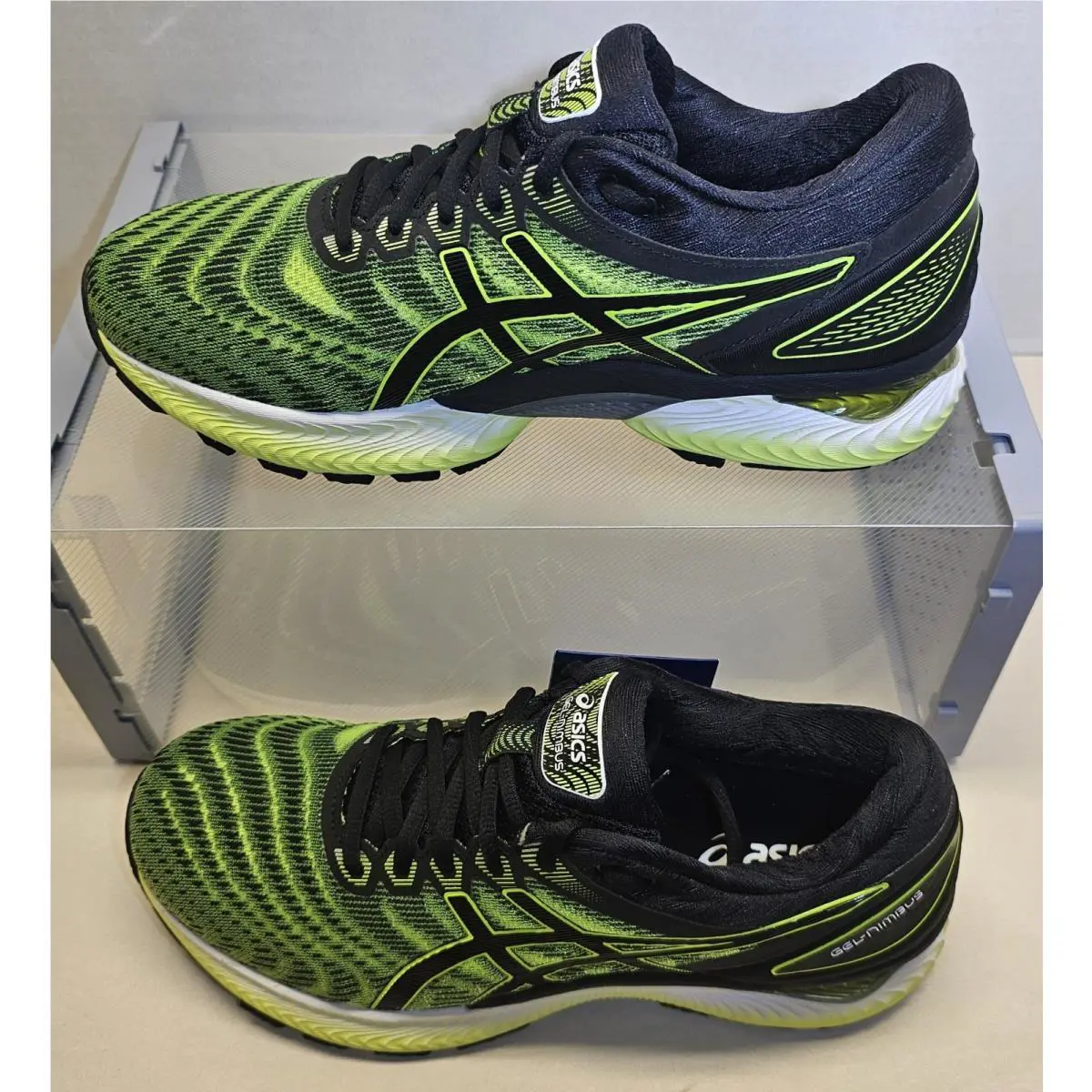 Asics shoes - Asics GEL-NIMBUS 22 - 1011A680-751 - Safety Yellow/Black Colorway 0