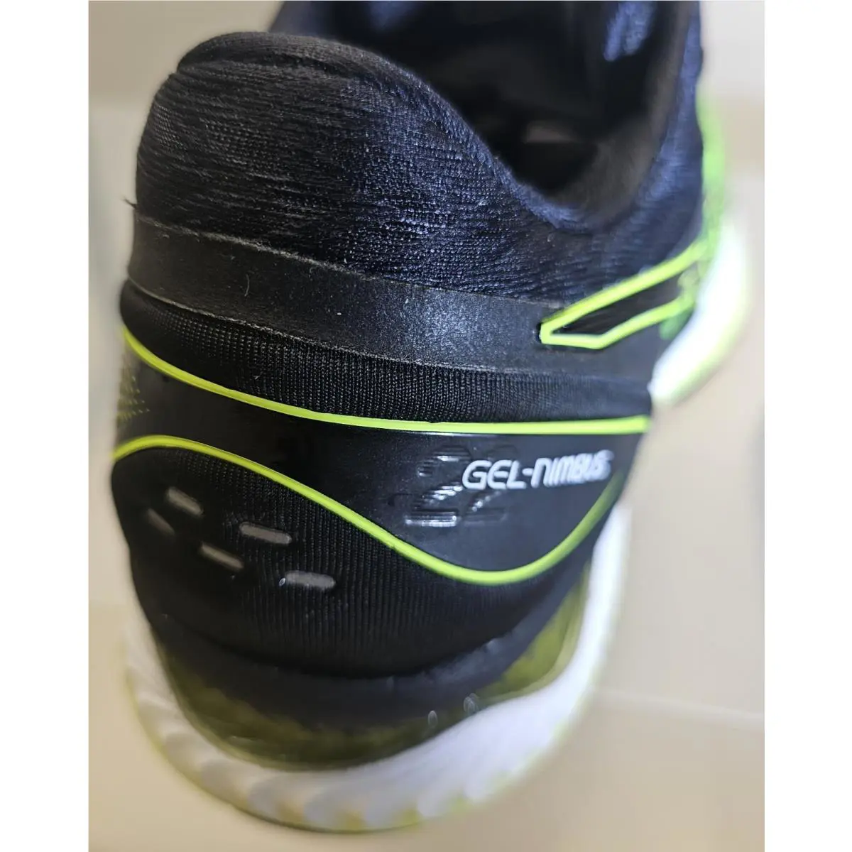 Asics shoes - Asics GEL-NIMBUS 22 - 1011A680-751 - Safety Yellow/Black Colorway 15