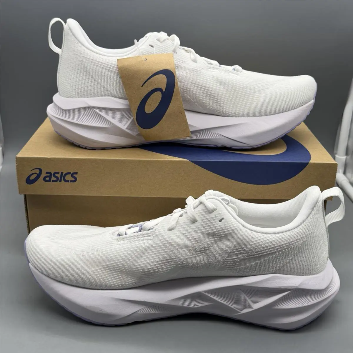 Asics shoes - Novablast 5 - Novablast - 1012B765 - White (UPC: 0199023075307) 1