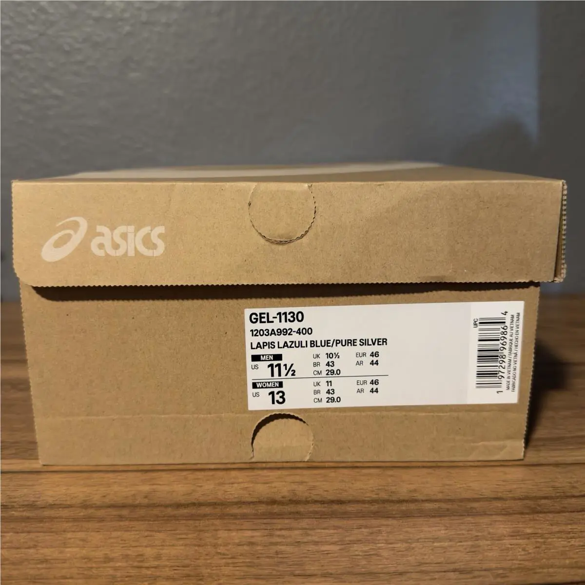 Asics shoes - ASICS GEL-1130 - 1203A992-400 - Blue (UPC: 0197298969864) 13