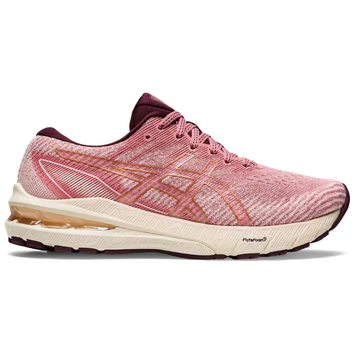 Asics Women`s GT-2000 10 Running Shoes 8.5 US Smokey Rose/pure Bronze Rare