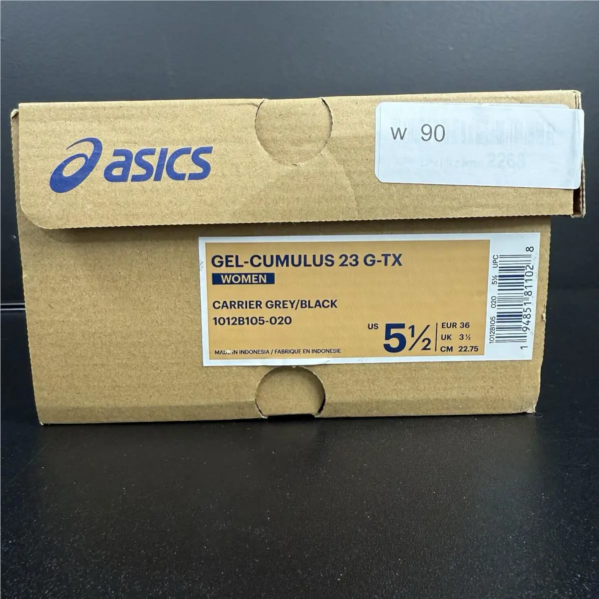 Asics shoes - ASICS Wmns Gel Cumulus 23 GTX - 1012B105-020 - Carrier Grey/Black 12