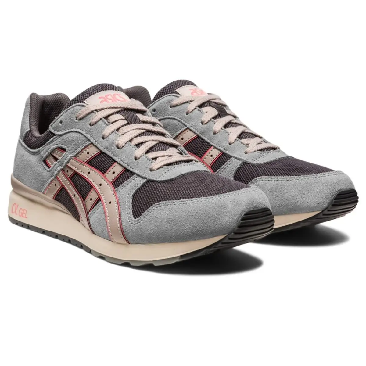 Asics GT - II Men`s Sneaker Running Shoesclay Grey/ Moonrock Size 9 M