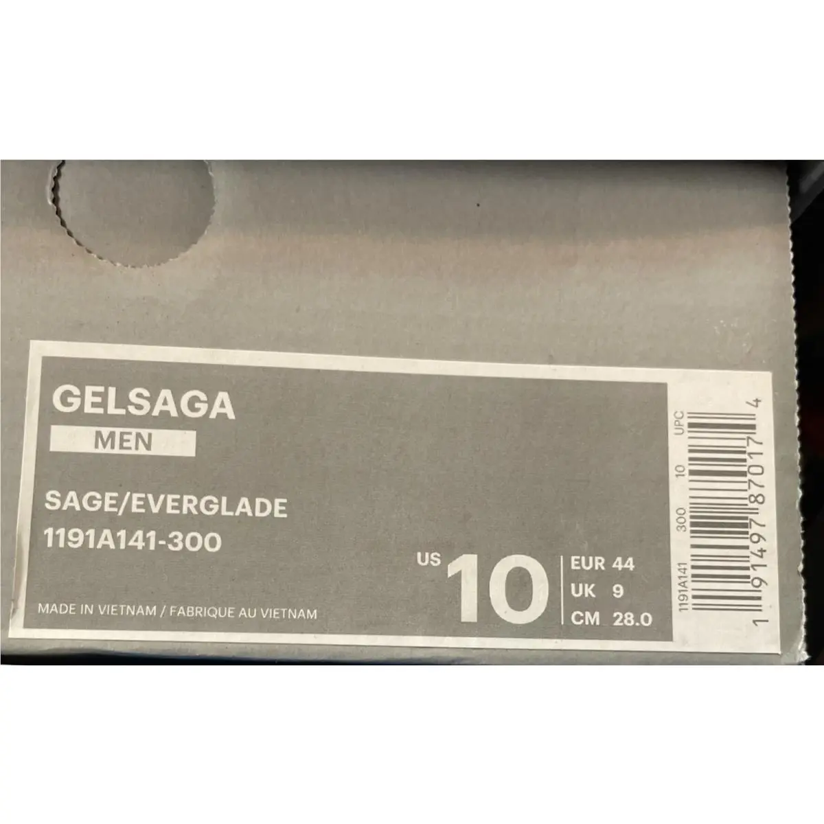 Asics shoes - ASICS Gel Saga - Gel Saga - 1191A141-300 - Green 8