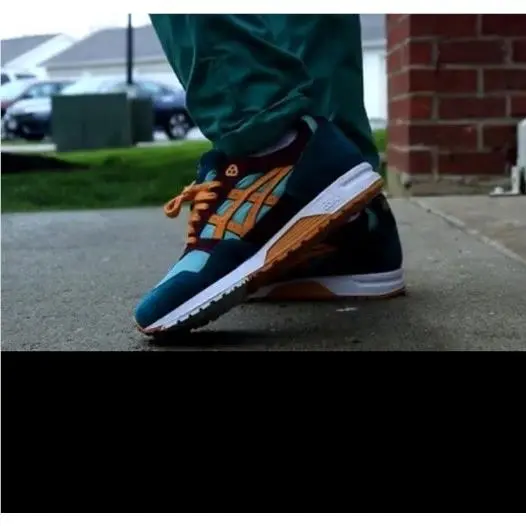Asics shoes - ASICS Gel Saga - Gel Saga - 1191A141-300 - Green 0