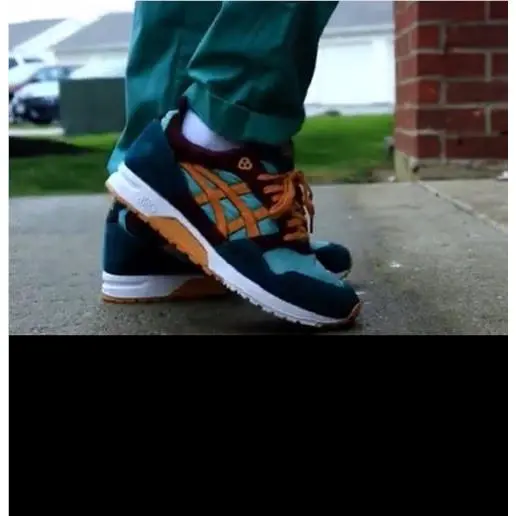 Asics shoes - ASICS Gel Saga - Gel Saga - 1191A141-300 - Green 1