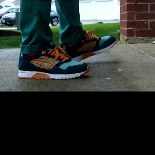Asics shoes - ASICS Gel Saga - Gel Saga - 1191A141-300 - Green 6