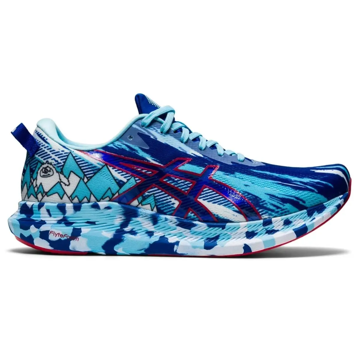 Asics Women`s Noosa Tri 13 Running Shoes 6.5 US Asics Blue/ocean Decay Rare