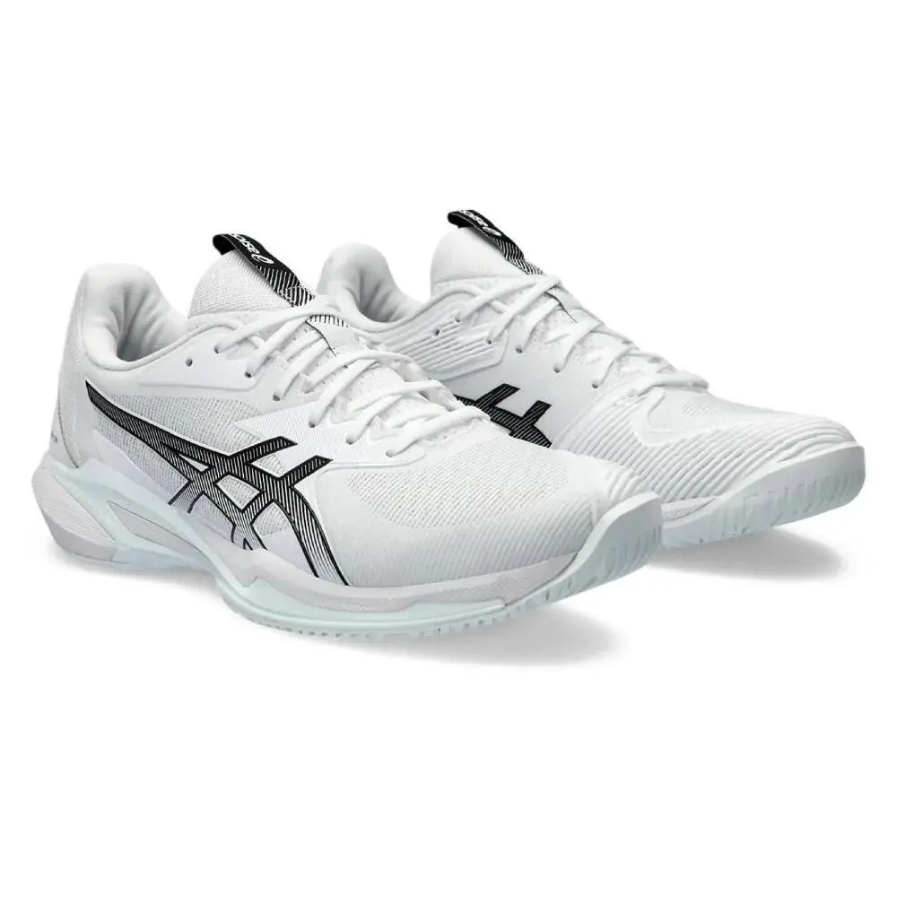 Asics Solution Speed FF 3 Tennis Shoes 1041A438-101 White/black Men`s Size 12 M