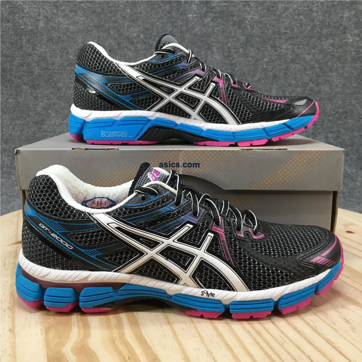 Asics GT-2000 2 Running Shoes Womens 9 2A Athletic Low Sneakers Multicolor