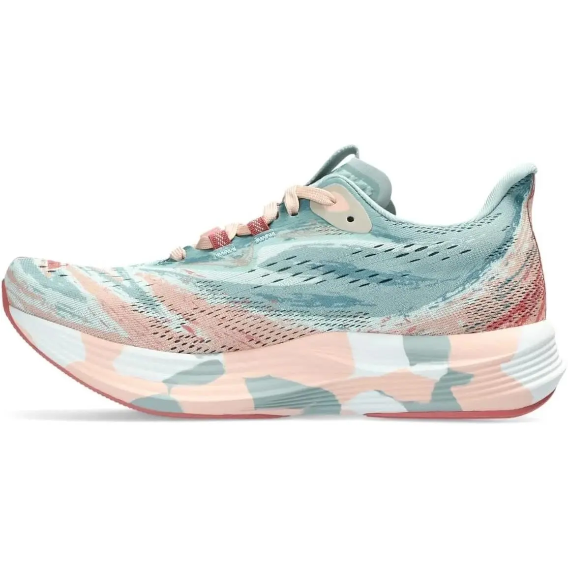 Asics shoes - ASICS Noosa Tri 15 - Noosa Tri - 10128429-300 - Pure Aqua/Pale Apricot, Manufacturer: Hot Pink/Safety Yellow 2
