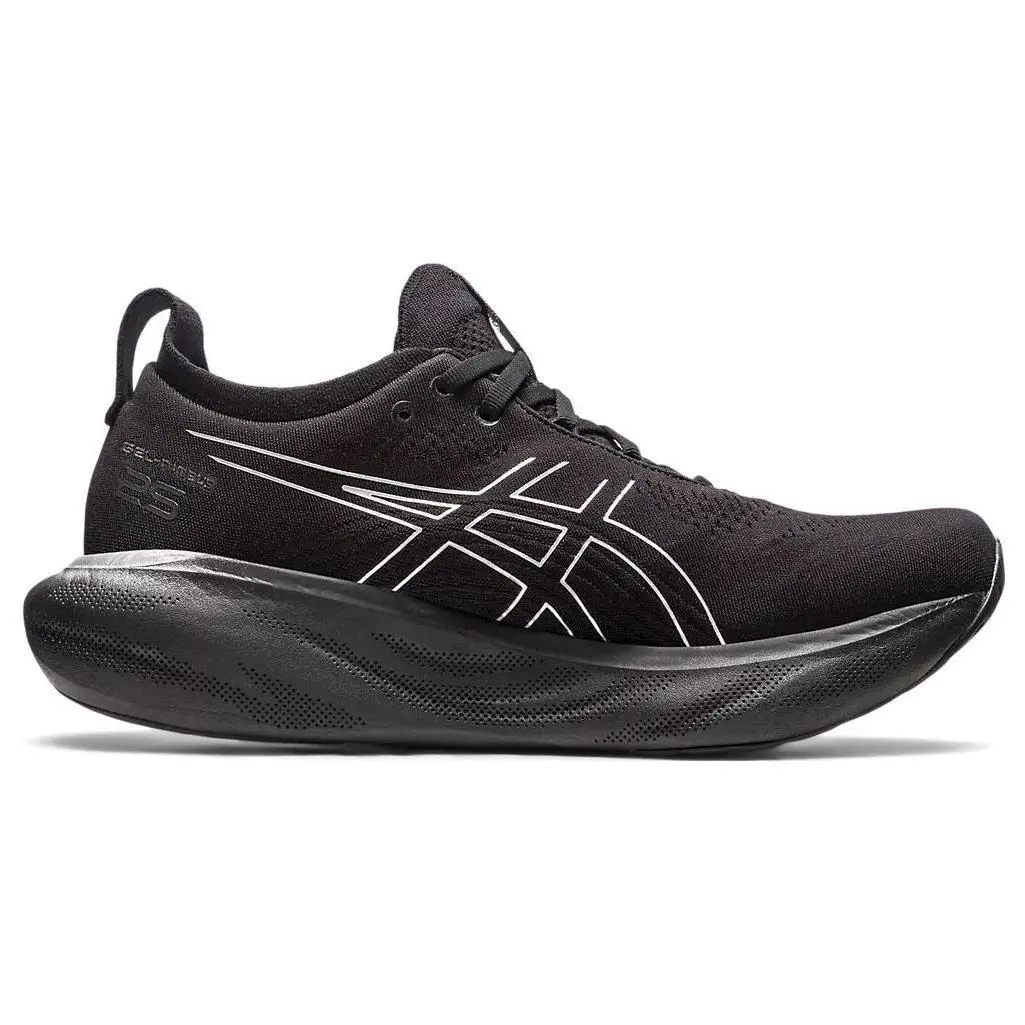 Asics shoes - ASICS GEL-Nimbus 25 Platinum - Platinum - 1012B435-001 - Black 0