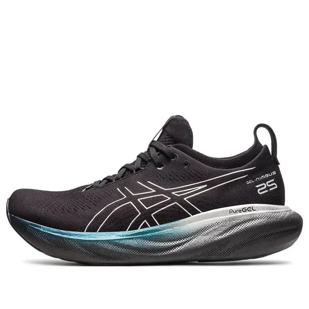 Asics shoes - ASICS GEL-Nimbus 25 Platinum - Platinum - 1012B435-001 - Black 1