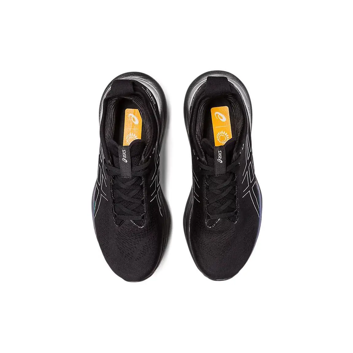 Asics shoes - ASICS GEL-Nimbus 25 Platinum - Platinum - 1012B435-001 - Black 3