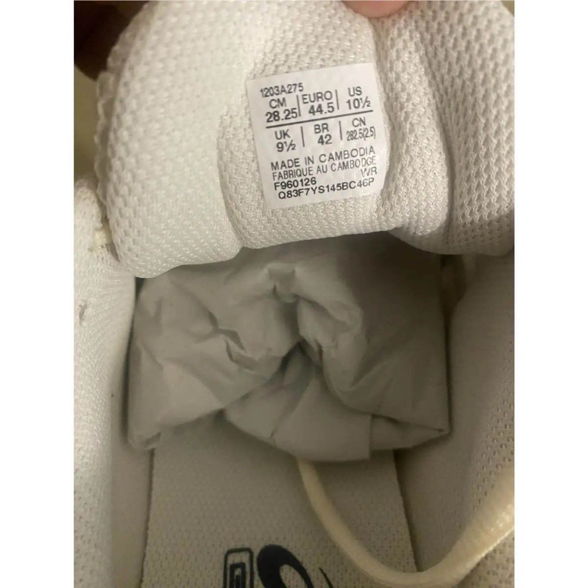 Asics shoes - Blue (UPC: 199023014788) 1