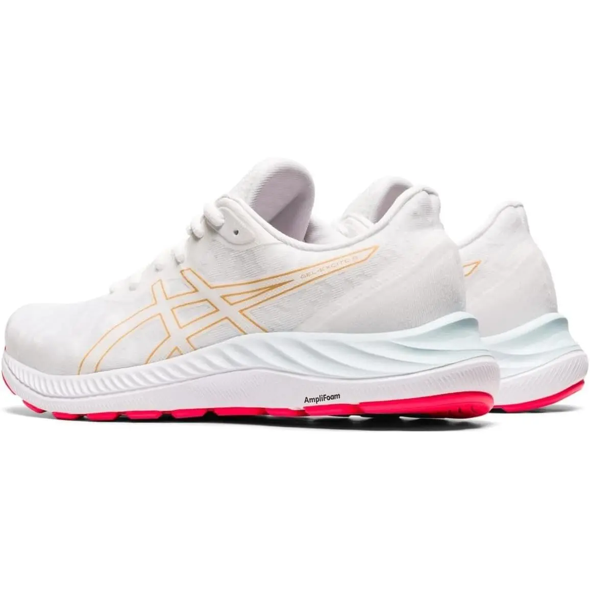 Asics shoes - GEL-EXCITE 8 TWIST - TWIST - 1012B085-706 - White/Champagme 1