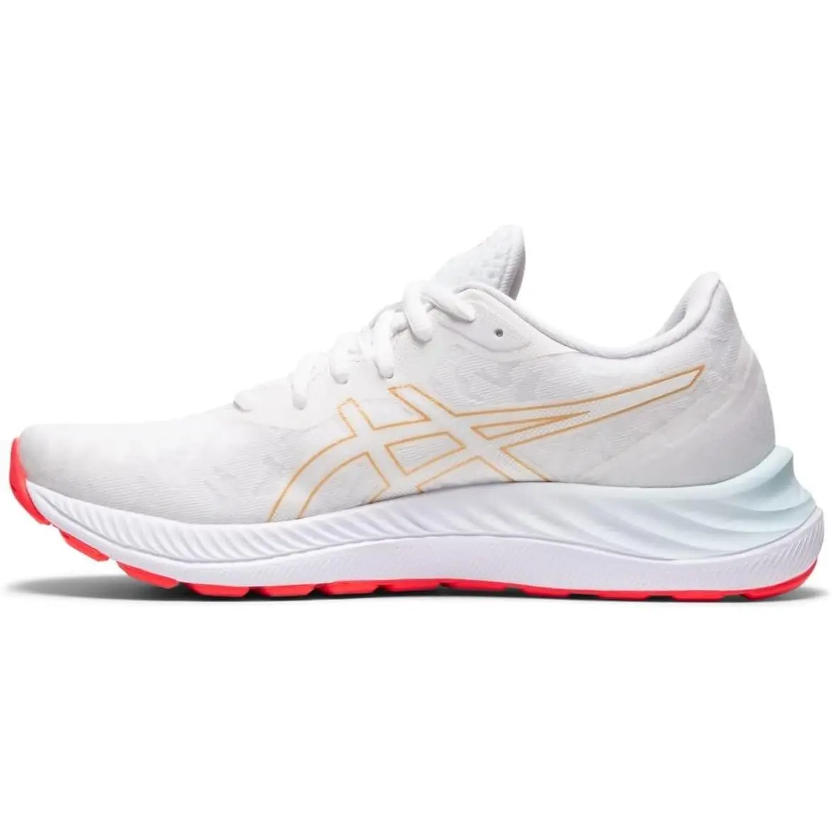 Asics shoes - GEL-EXCITE 8 TWIST - TWIST - 1012B085-706 - White/Champagme 2
