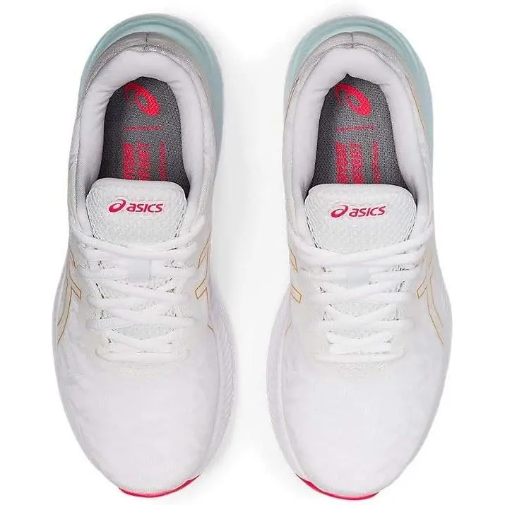 Asics shoes - GEL-EXCITE 8 TWIST - TWIST - 1012B085-706 - White/Champagme 3