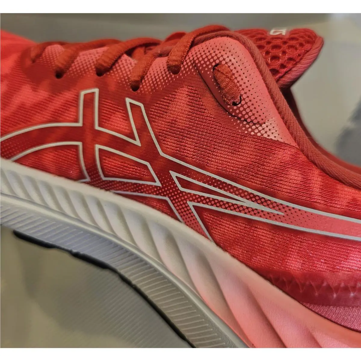 Asics shoes - GEL-EXCITE 8 TWIST - TWIST - 1012B085-706 - Pink Grapefruit/White 12