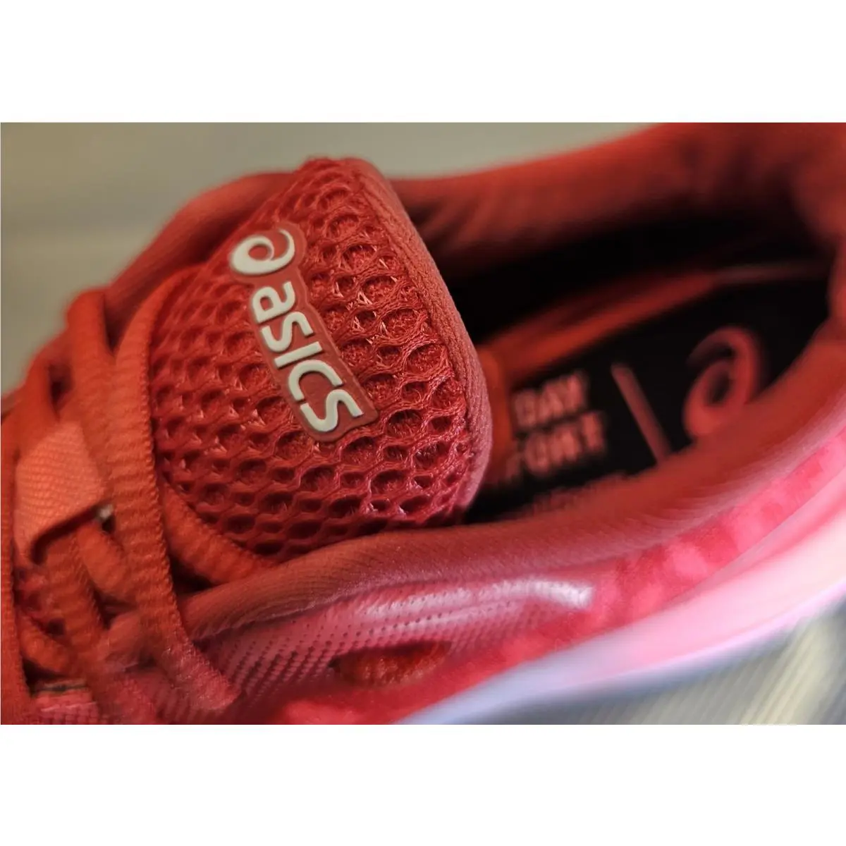 Asics shoes - GEL-EXCITE 8 TWIST - TWIST - 1012B085-706 - Pink Grapefruit/White 13