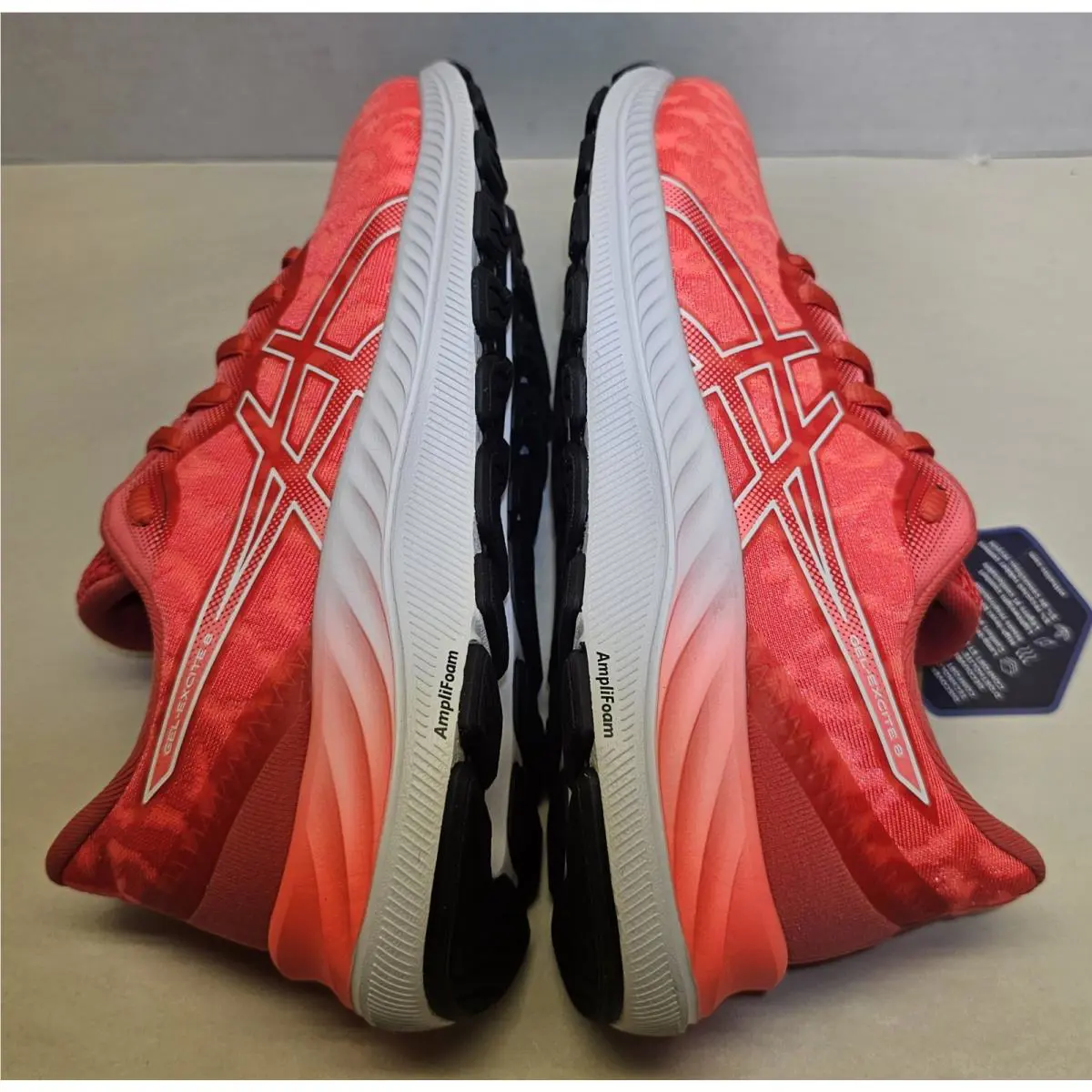 Asics shoes - GEL-EXCITE 8 TWIST - TWIST - 1012B085-706 - Pink Grapefruit/White 16
