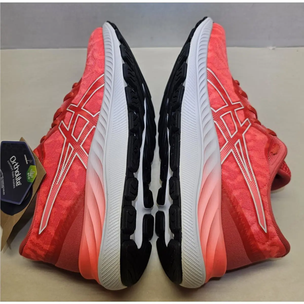 Asics shoes - GEL-EXCITE 8 TWIST - TWIST - 1012B085-706 - Pink Grapefruit/White 17