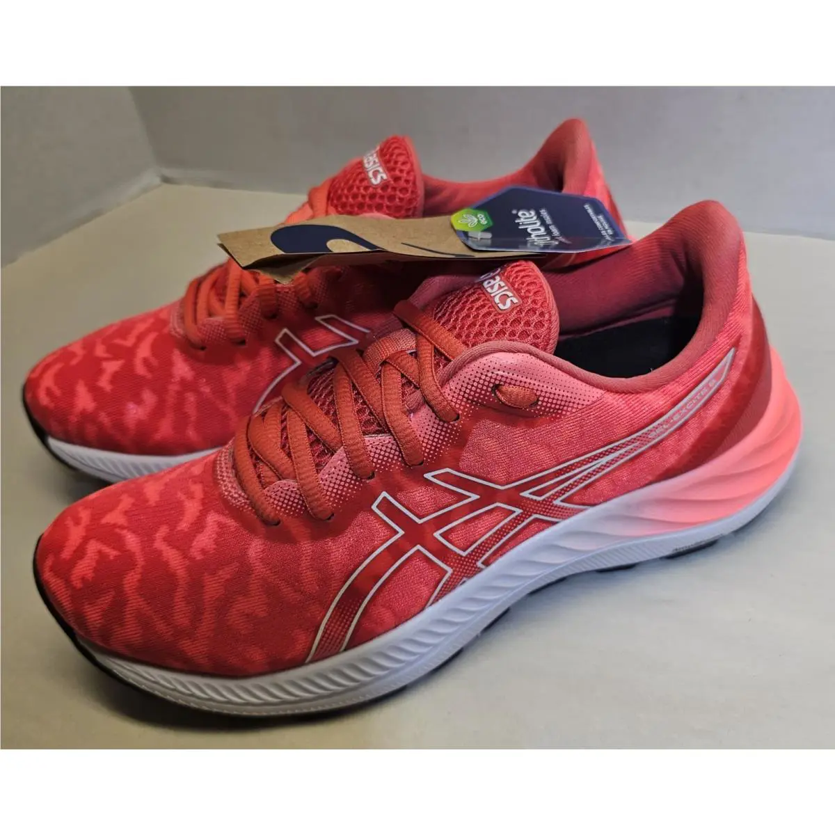 Asics shoes - GEL-EXCITE 8 TWIST - TWIST - 1012B085-706 - Pink Grapefruit/White 3