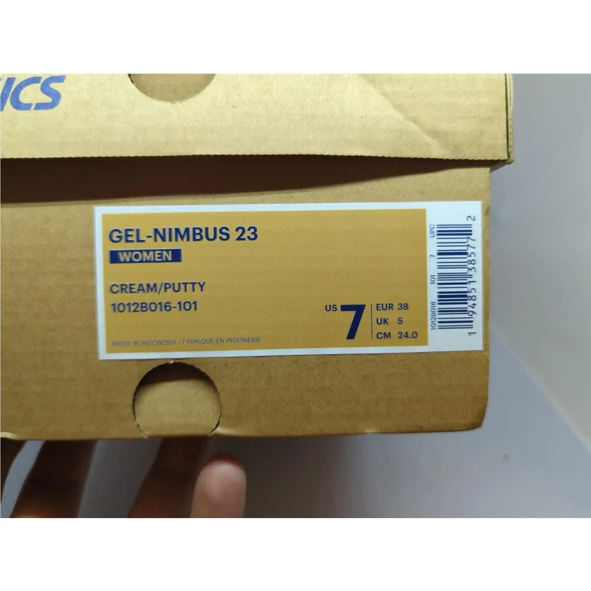 Asics shoes - ASICS GEL-Nimbus 23 - 1012B016-101 - Beige (UPC: 194851385772) 9