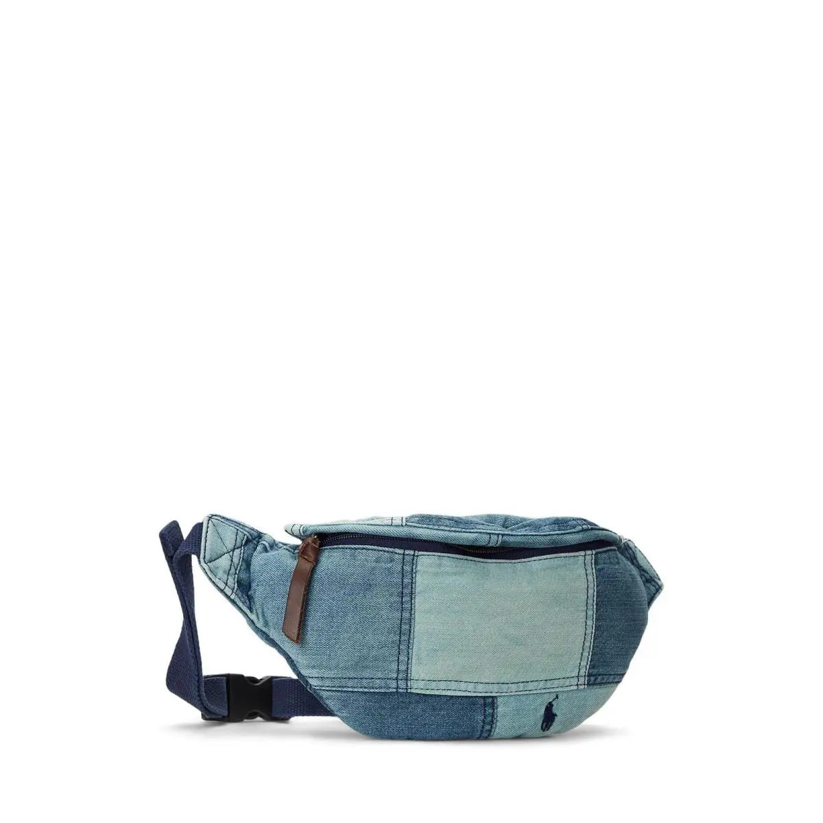 Polo Ralph Lauren Men`s Patchwork Denim Waist Pack Medium Medium