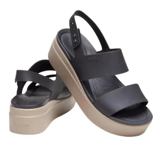 Crocs Women`s Brooklyn Low Wedge Sandals