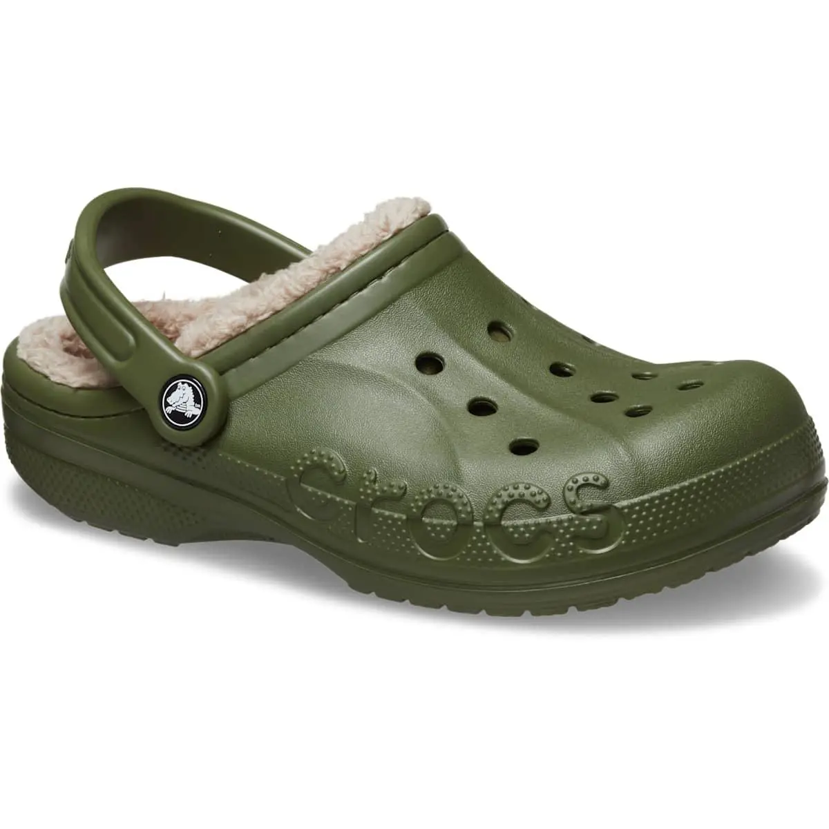 Crocs shoes - Crocs Baya Lined Clog - Baya Lined Clog - White - White/Light Gray 21