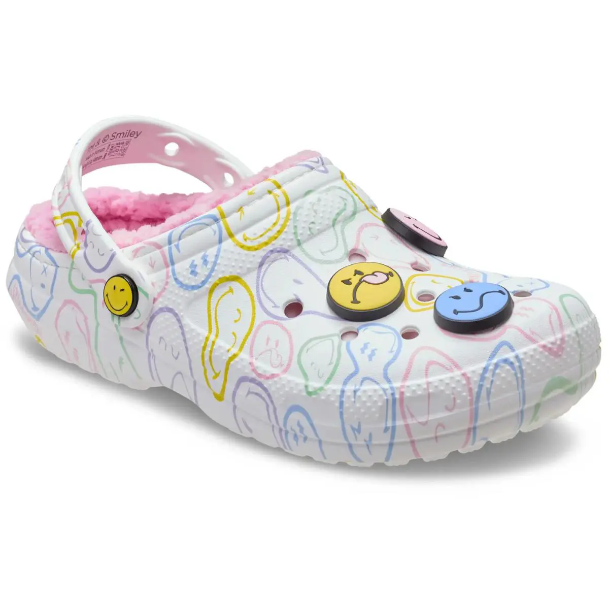 Crocs shoes - Crocs Smiley Classic Lined 211696-90H - 211696-90H - White 7