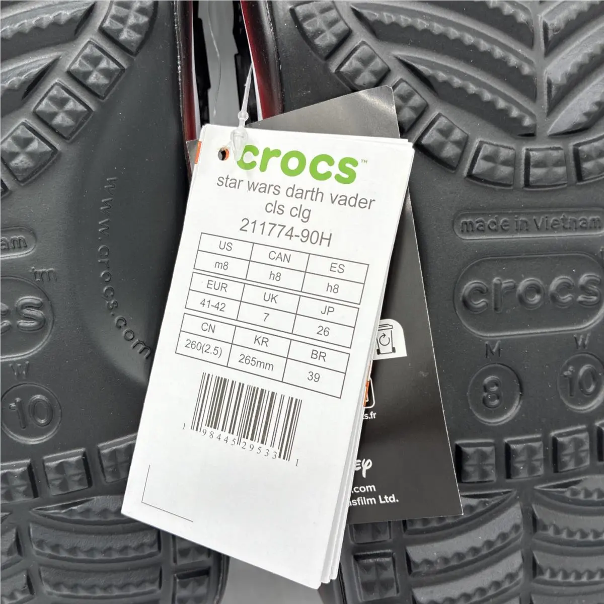 Crocs shoes - Star Wars Darth Vader - Star Wars Darth Vader - 21177490H - Black 8