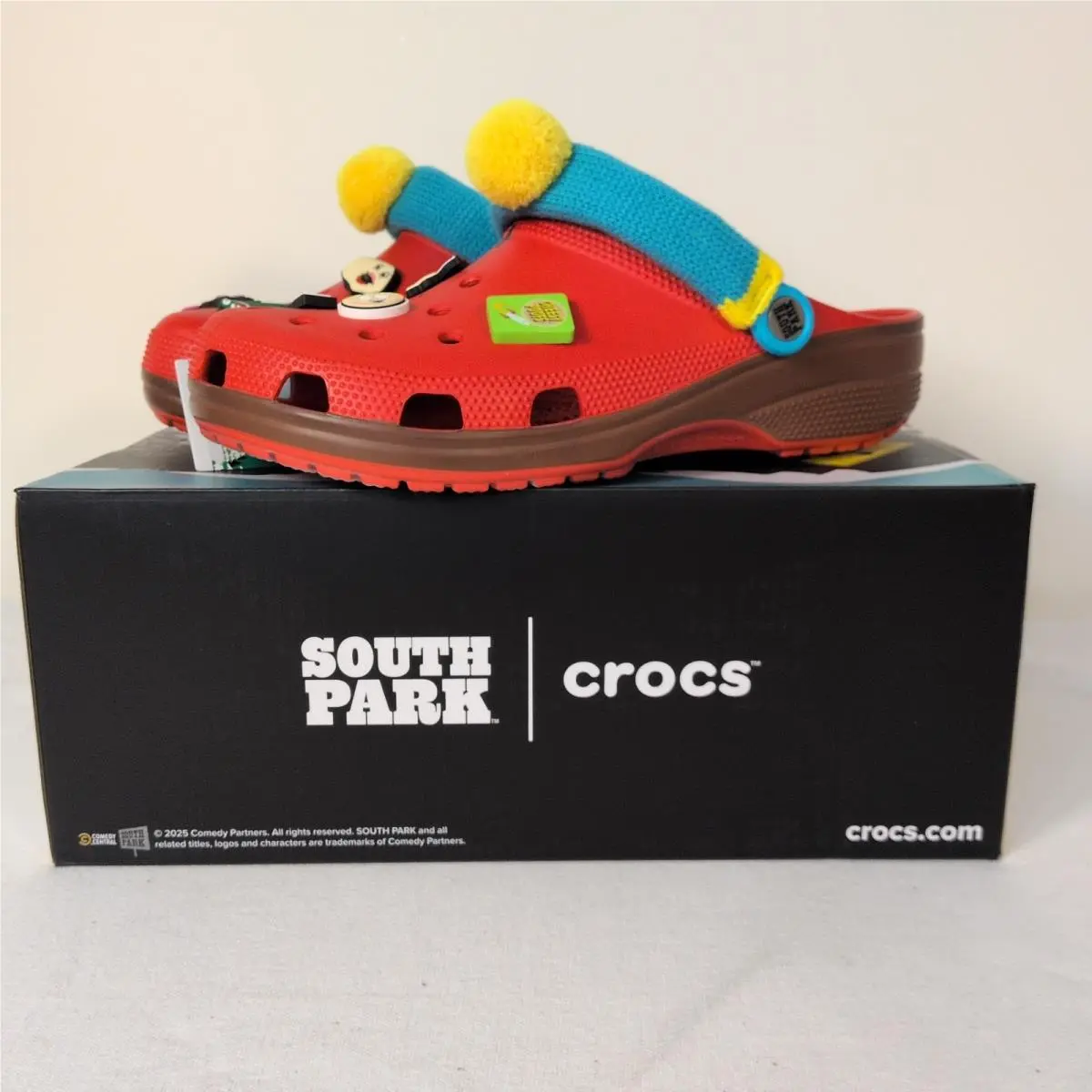 Crocs South Park Eric Cartman Classic Clogs Size M10/W12 211500-90H Cartoon