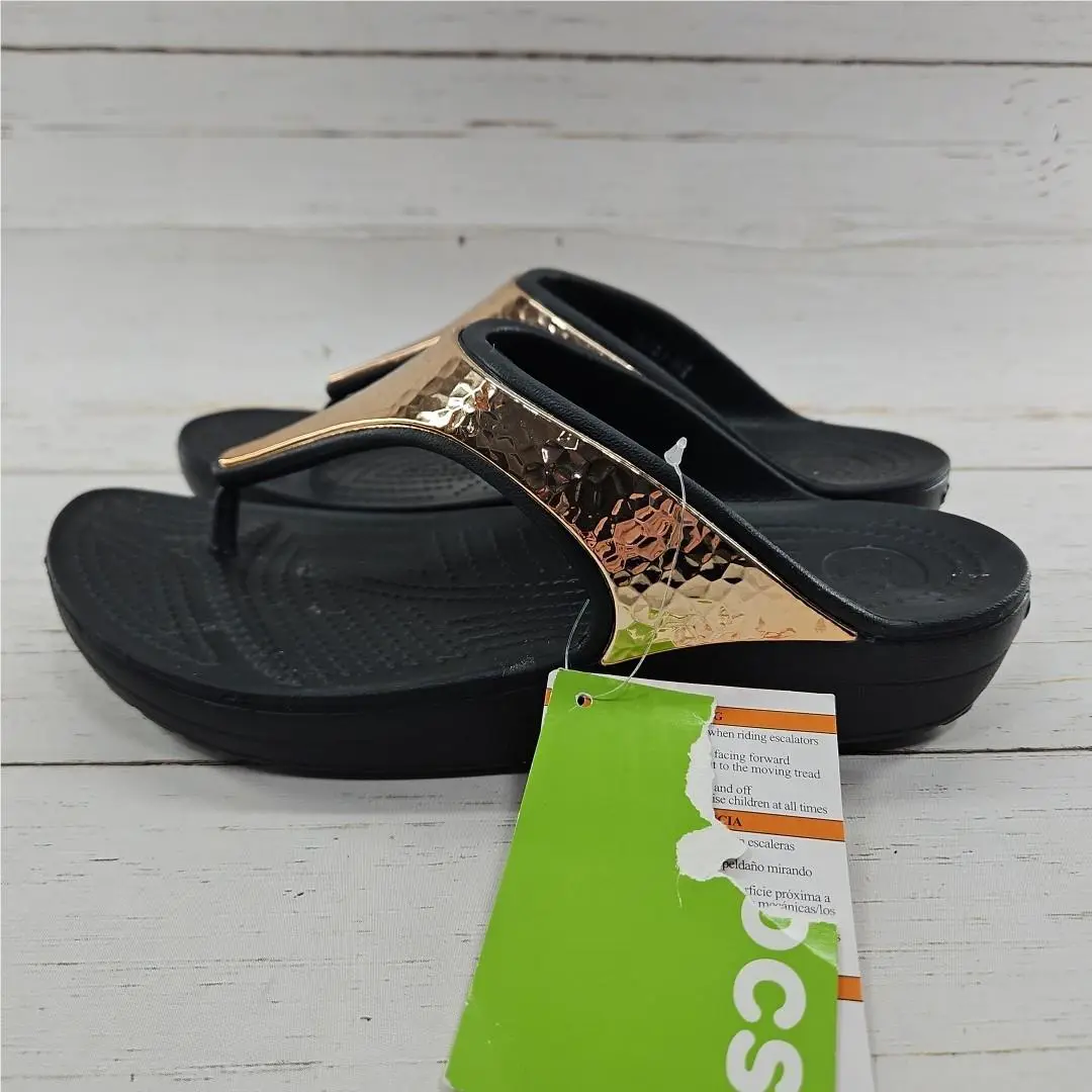 Crocs shoes - Crocs Sloane Hammered - Sloane Hammered - Gold 0