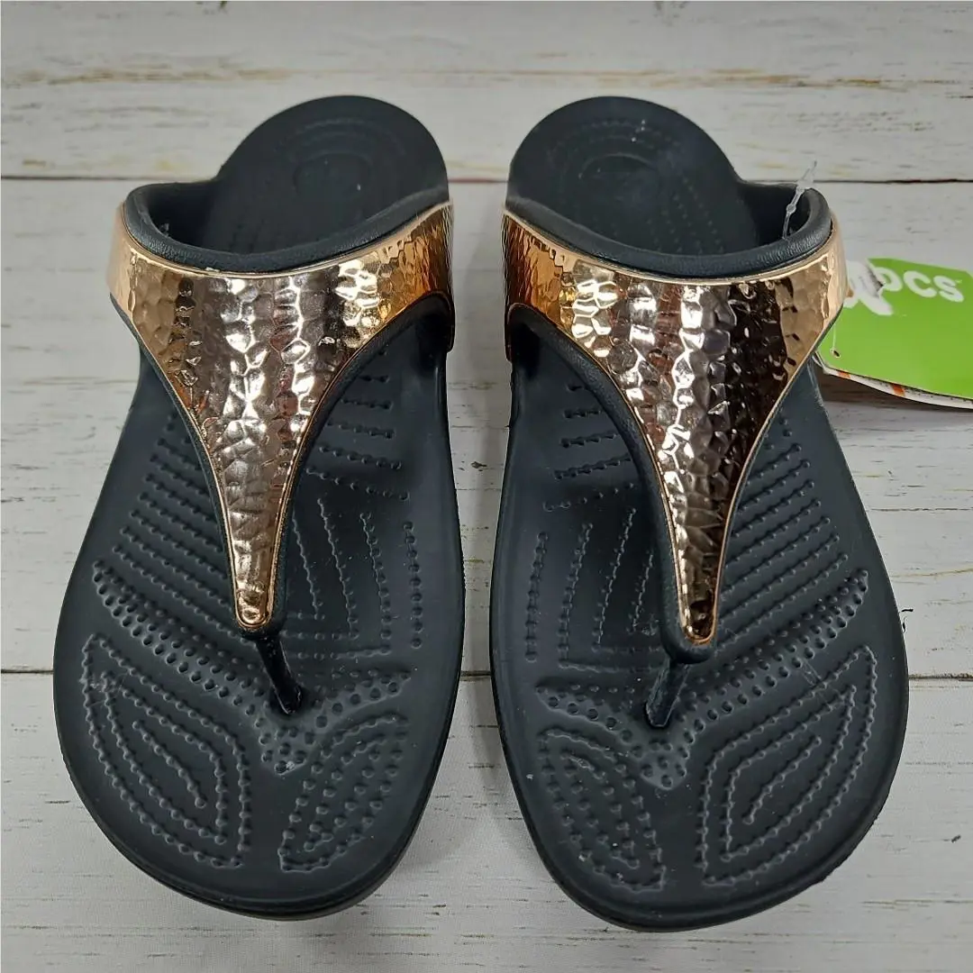 Crocs shoes - Crocs Sloane Hammered - Sloane Hammered - Gold 1