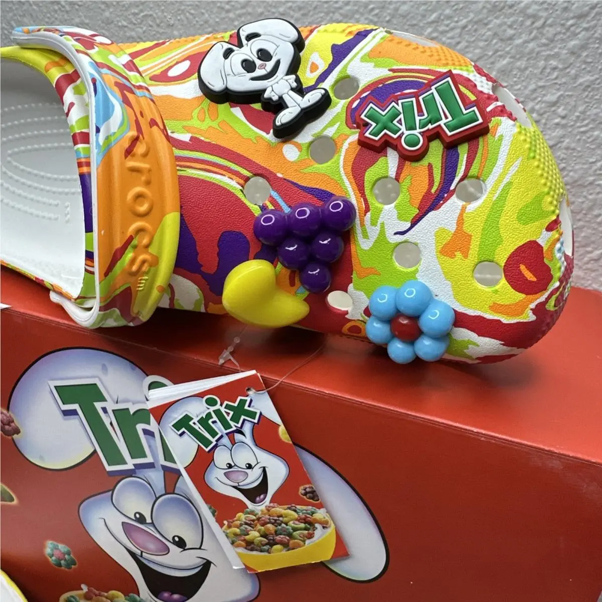 Crocs shoes - Crocs Trix Cereal Tie Dye - 207922-94S - Multicolor (UPC: 0196265117499) 1