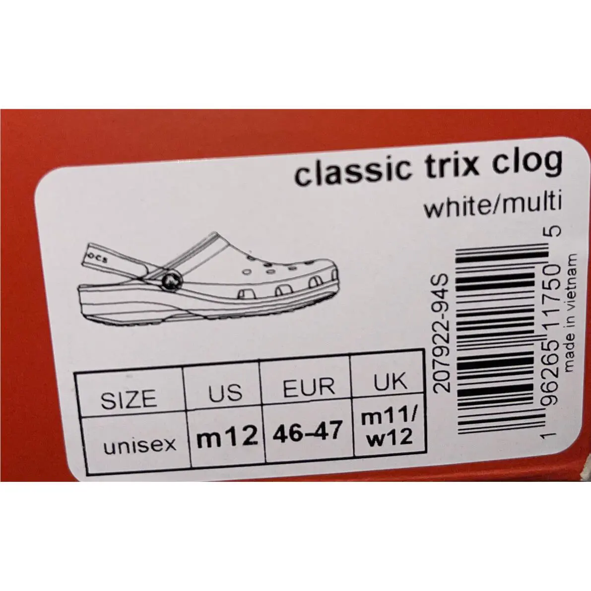 Crocs shoes - Crocs Classic - Classic - 207922-94S - Multicolor 1