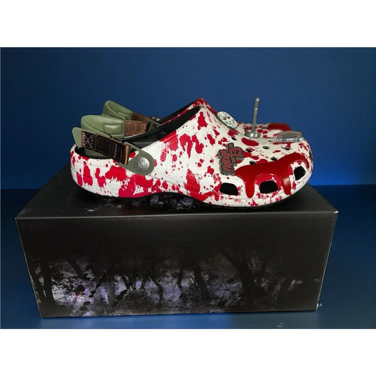 2025 Crocs Classic Clogs Friday The 13th Jason Vorhees Mens Size 9