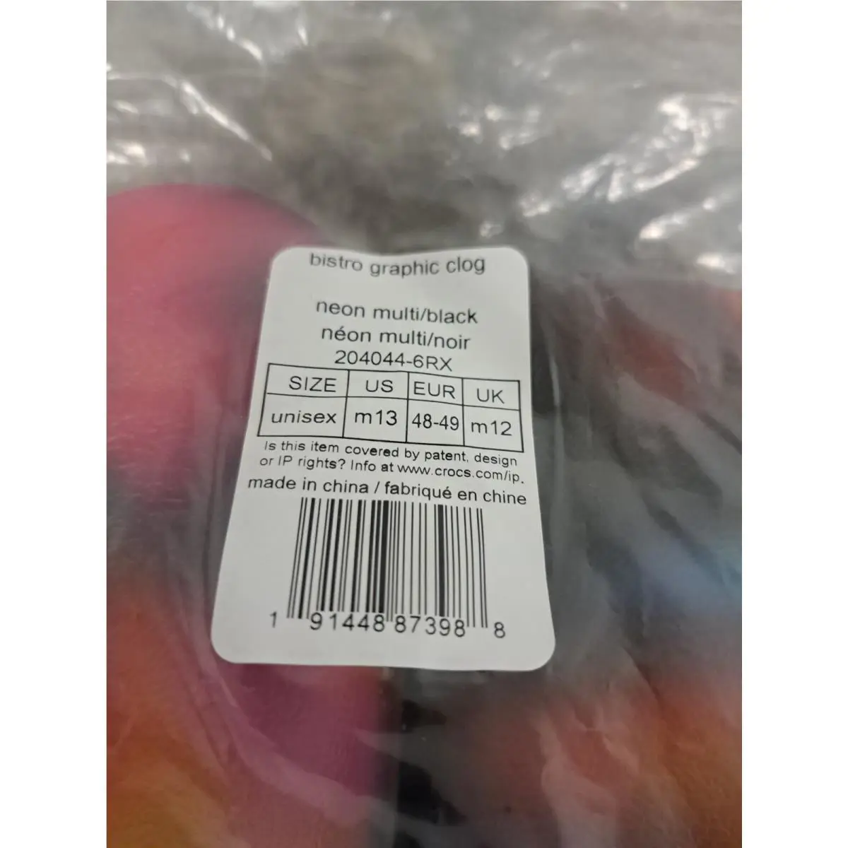 Crocs shoes - CROCS 207556-0C4 - Crocs 207556-0C4 - Multicolor 6