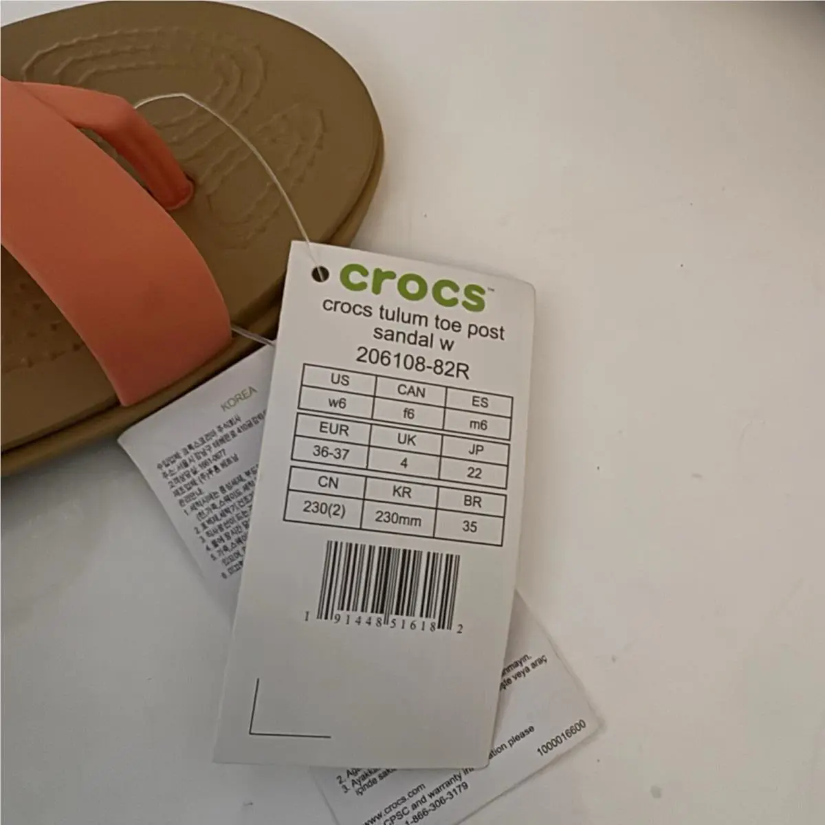 Crocs shoes - Crocs Tulum - Tulum - Orange 3