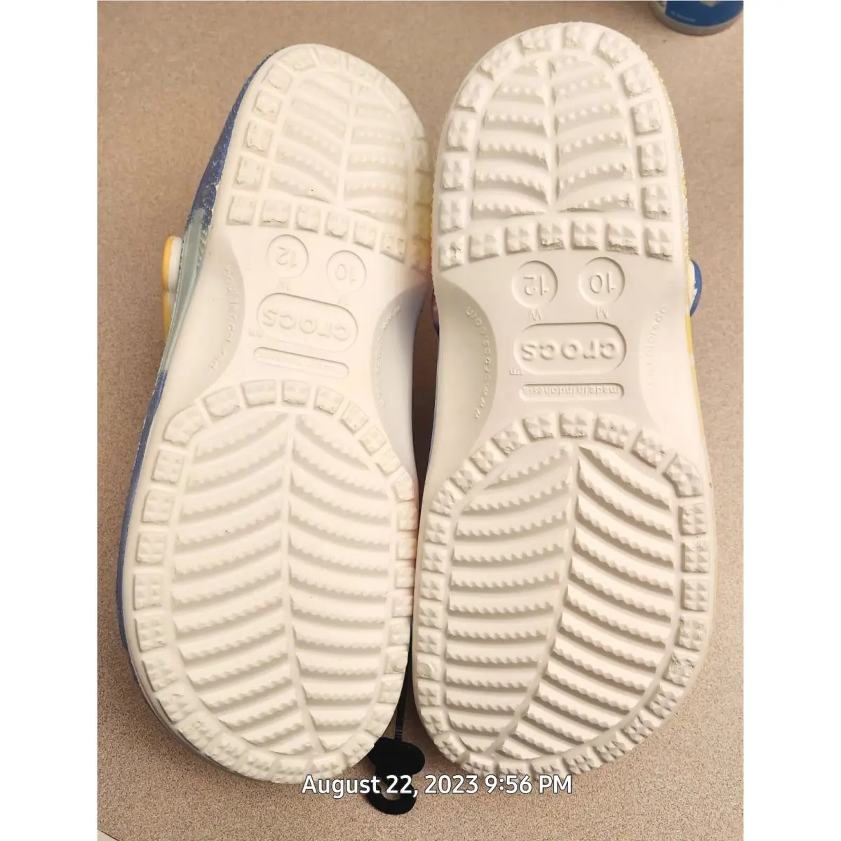 Crocs shoes - Crocs Classic Graphic - Classic Graphic - White Multicolor (UPC: 191448412866) 3